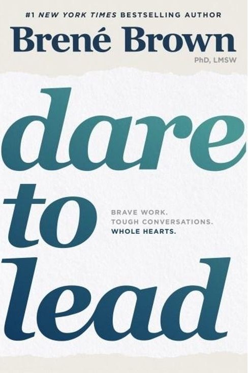 Cover of "Dare to Lead", one of the top 5 best books for leadership.