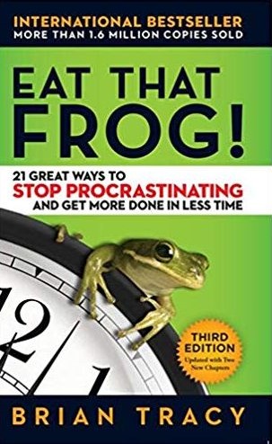 Cover of "Eat that Frog!", one of the top 5 best books for time management