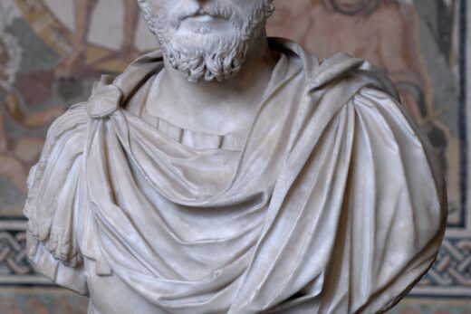 image of Marcus Aurelius representing Stoicism,