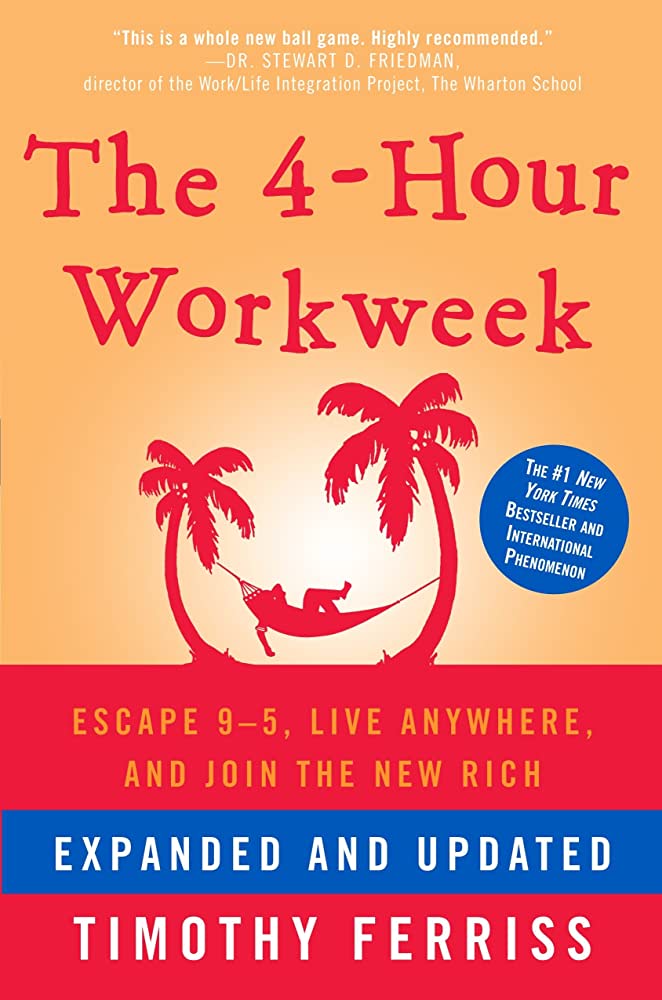 Cover of "The 4-Hour Workweek", one of the top 5 best books for time management