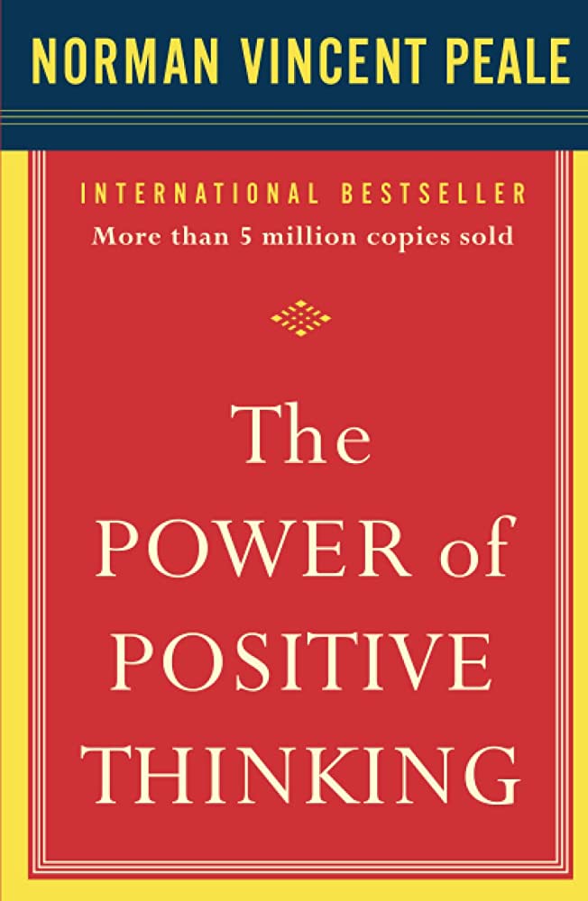 Best Positive Mindset Books for Spiritual Growth: Book Cover for "The Power of Positive Thinking" by Dr. Norman Vincent Peale.