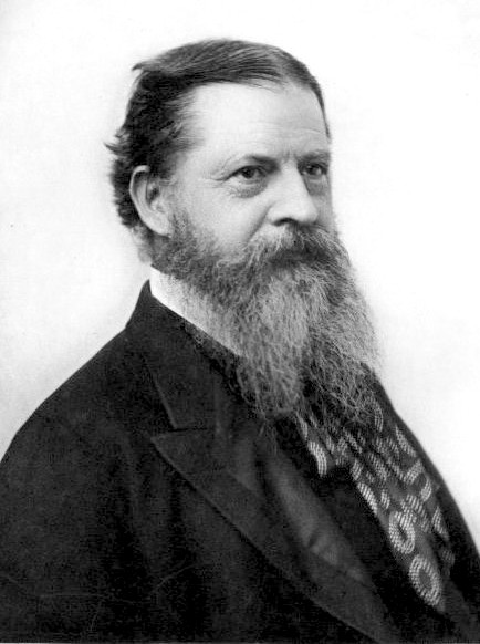 image of Charles Sanders Peirce who is often considered one of the founding figures and the intellectual father of pragmatism.