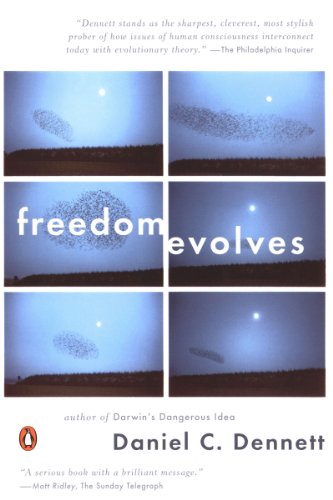 recommended book to read for a deeper understanding of Determinism: book cover for "Freedom Evolves" by Daniel Dennett