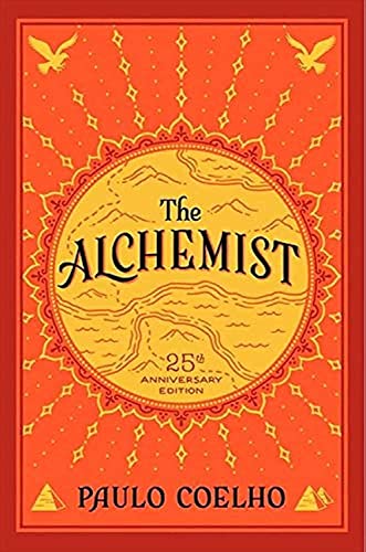 Book Cover for "The Alchemist" by Paulo Coelho Best Inspirational Fiction Books for Adults