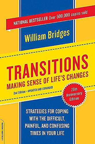 Best Positive Mindset Books for Life Transitions: Book Cover for "Transitions" by William Bridges