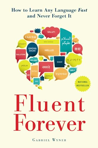 Book cover image of 'Fluent Forever', recognized as one of the best books to improve memory for language learning.